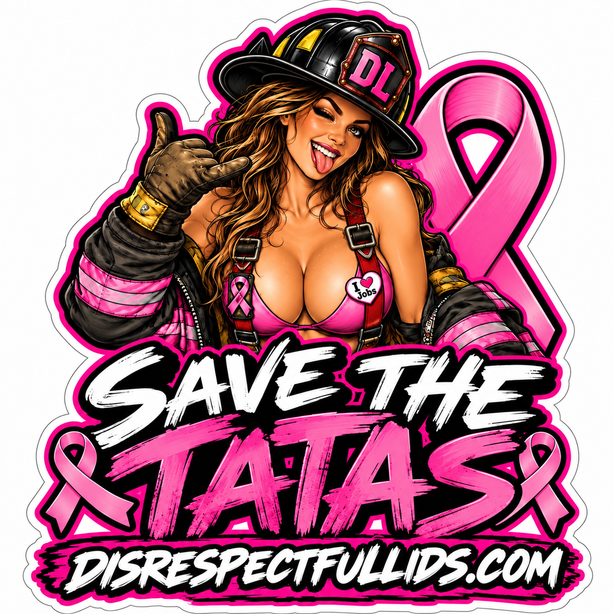 Save The Tatas Sticker