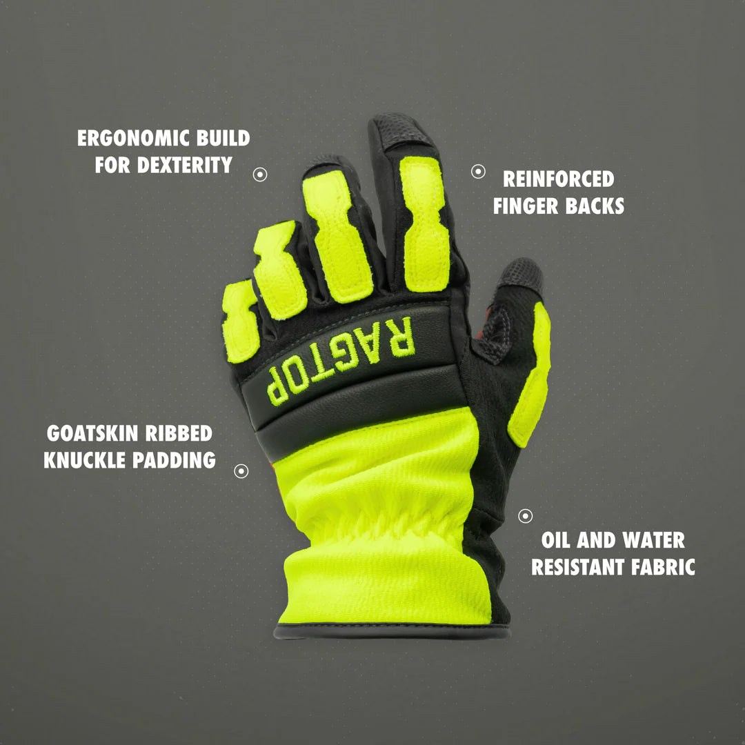 RAGTOP HI-VIS Extrication Mitts