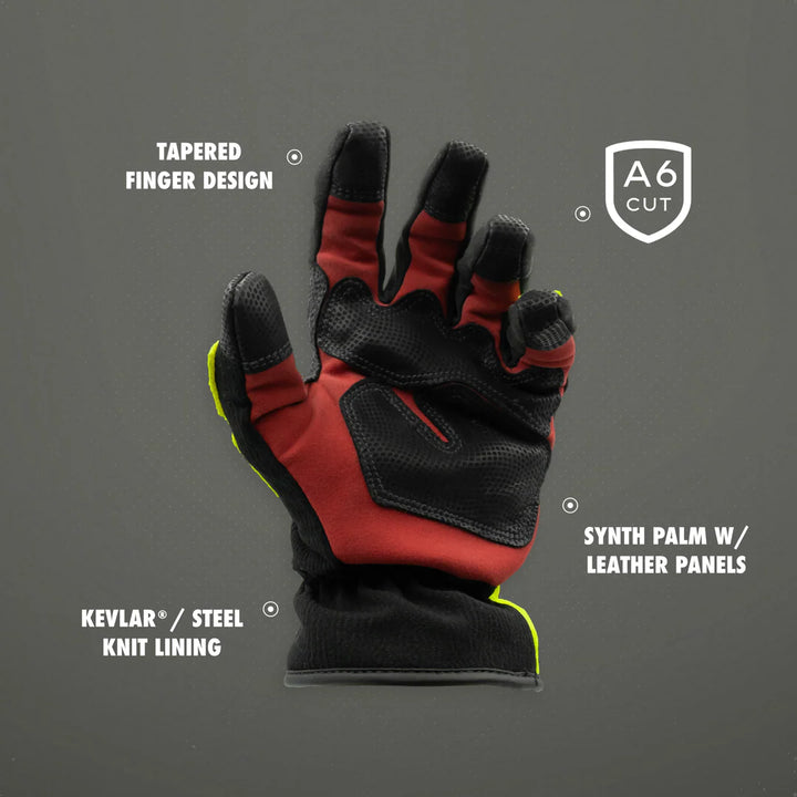 RAGTOP HI-VIS Extrication Mitts