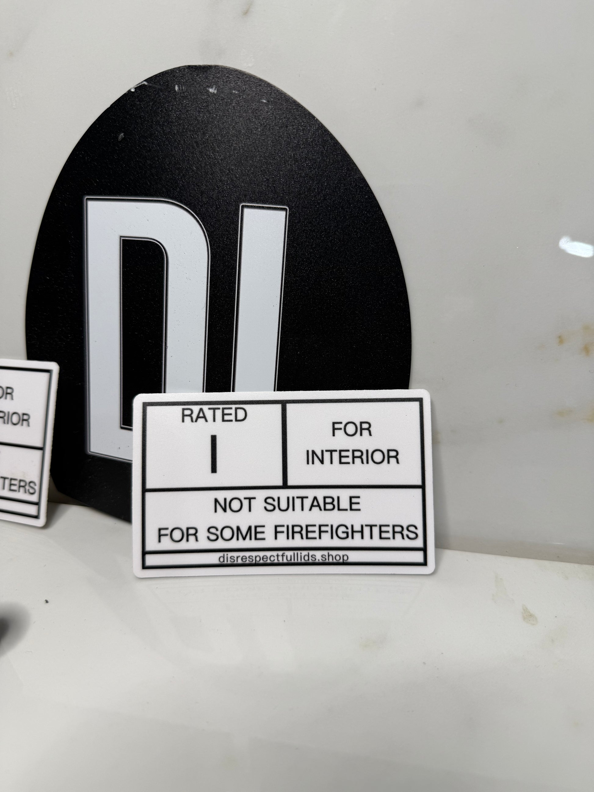 Css Product Not Rated Rated “I” Sticker – Disrespectful Lids