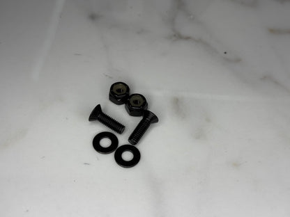 Bourke Eye Shield Replacement Hardware Kit | Stainless Steel & Blacked Out