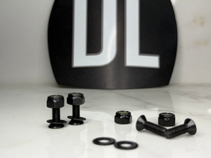 Bourke Eye Shield Replacement Hardware Kit | Stainless Steel & Blacked Out