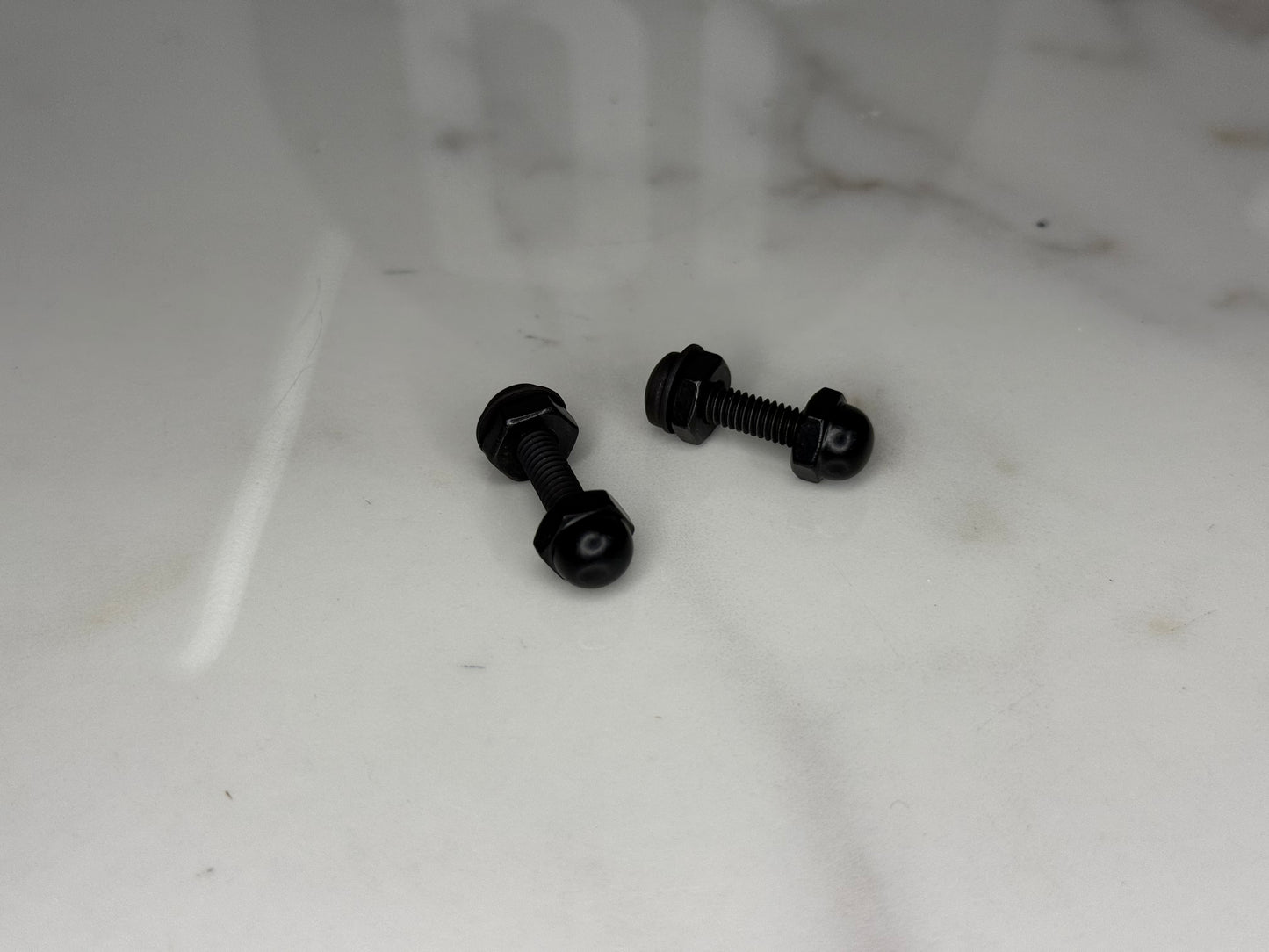 Blacked Out Fire Helmet Stud Kit – Front Shield Mounting Hardware