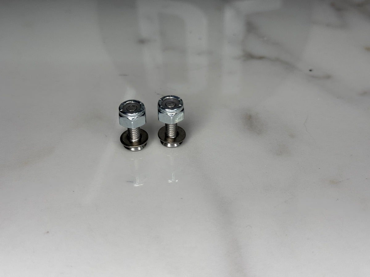 Bourke Eye Shield Replacement Hardware Kit | Stainless Steel & Blacked Out