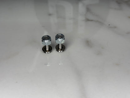 Bourke Eye Shield Replacement Hardware Kit | Stainless Steel & Blacked Out